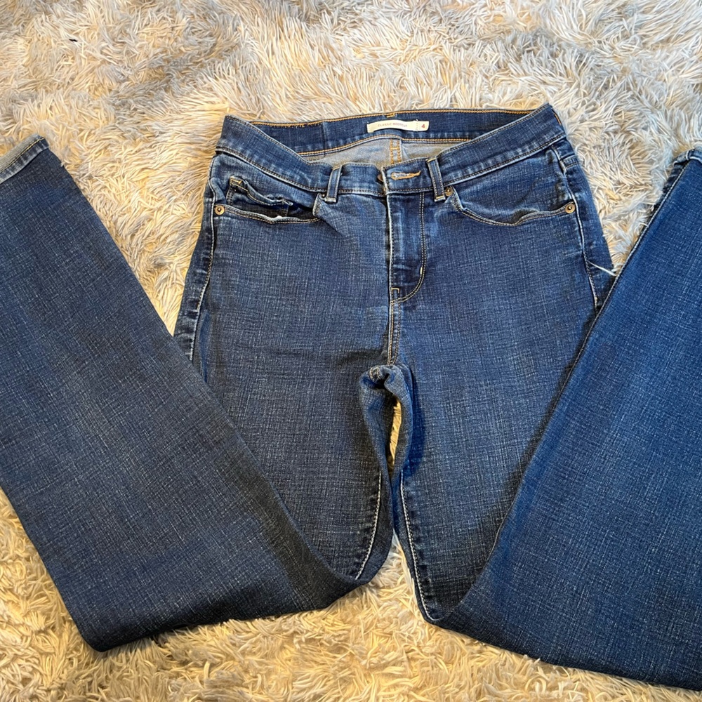 Levi's Dark Blue Skinny Jeans